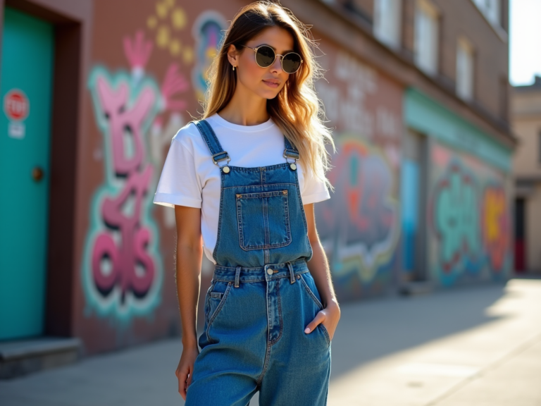 comunitateaong.ro | De ce salopetele de blugi sunt atât de populare printre celebrități?